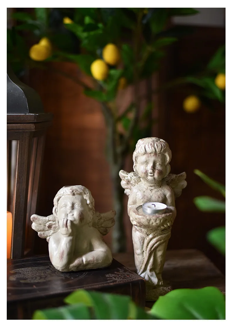 

European Candle Holder White Rustic Modern Vintage Candle Holder Wedding Decoretion Luxury Kerzenhalter Home Decoretion WE50ZT