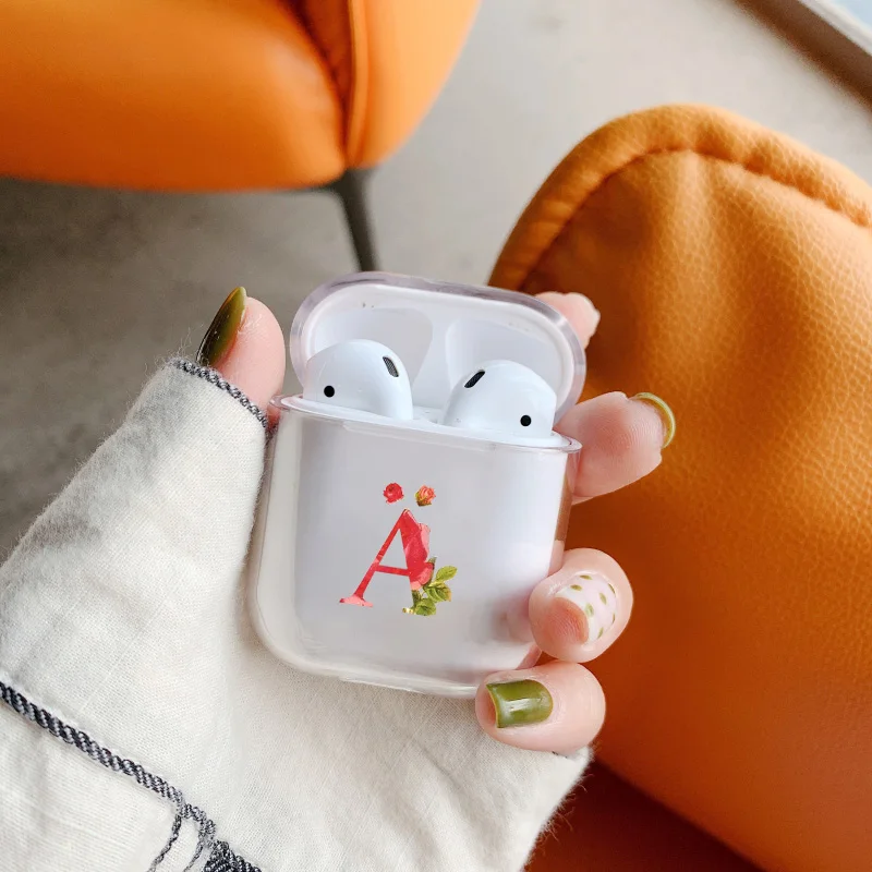 Мягкая одежда с принтом милой наушники чехол для Apple airpods Роскошный оригинальный