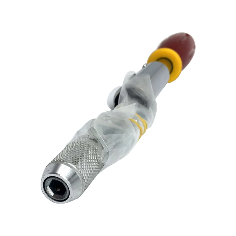

X7YF Push Pull Ratchet Screwdriver Easy to Lock the Batch Head Home Decoration Office Elegent Desk Accessory Simple Operation