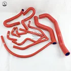 Силиконовый шланг радиатора для TOYOTA ALTEZZA LEXLIS IS200 SXE1 GXE10 99-05 1G-FE красныйсинийчерный