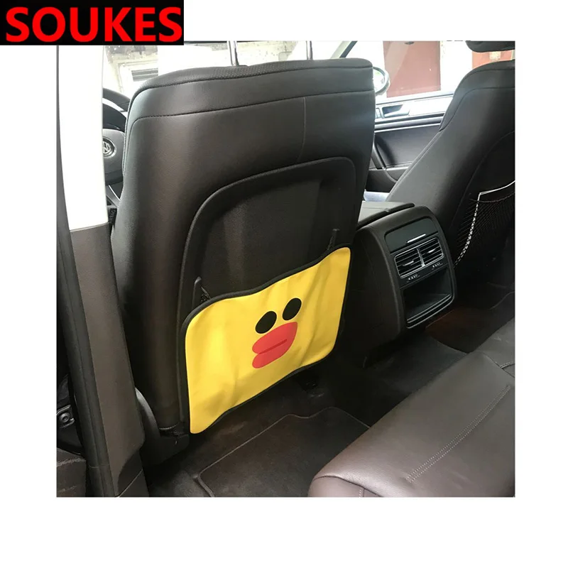 Защитная накладка на заднее сиденье автомобиля для детей противоударный коврик