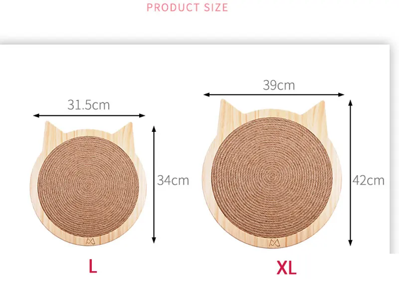 Многофункциональная настенная Когтеточка для кошек сизальная веревка коврик