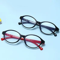 childrens fashion resist blue light glasses jelly color childhood flat mirror boy girls personality glasses protect eyes gd1015