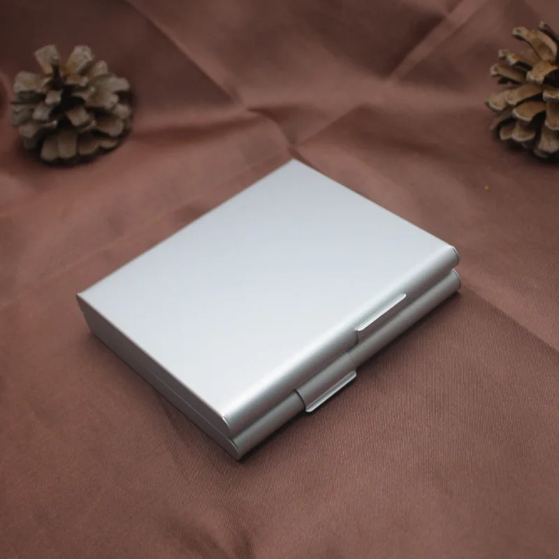 

Cigar Storage Container Metal Men Gift Smoking Accessories 9.2*8.2*2CM Cigarette Case Tobacco Holder Pocket Box