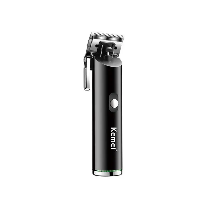 

Professional Electric Hair Clipper Titanium Blade Hair Trimmer Lithium 2000mAh Haircut Machine T-Outliner Blade Kemei-1892