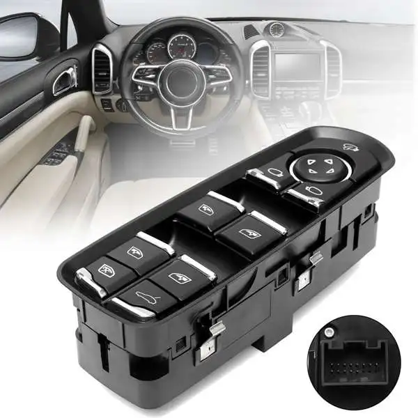 Новый переключатель окна передней двери для Porsche Panamera Cayenne 7PP959858MDML | Автомобили и