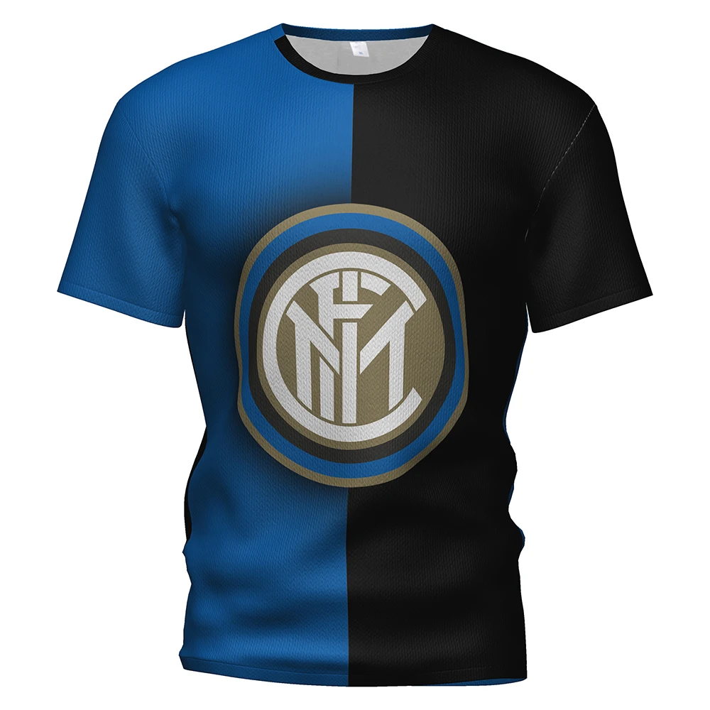 Футбольная Футболка Fc Inter Milan 2018 2019 3d футболка Детская толстовка комплект