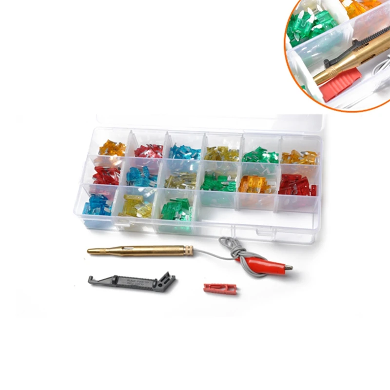 Мини маленький средний автомобиль лезвие предохранитель коробка + 1 шт. держатель