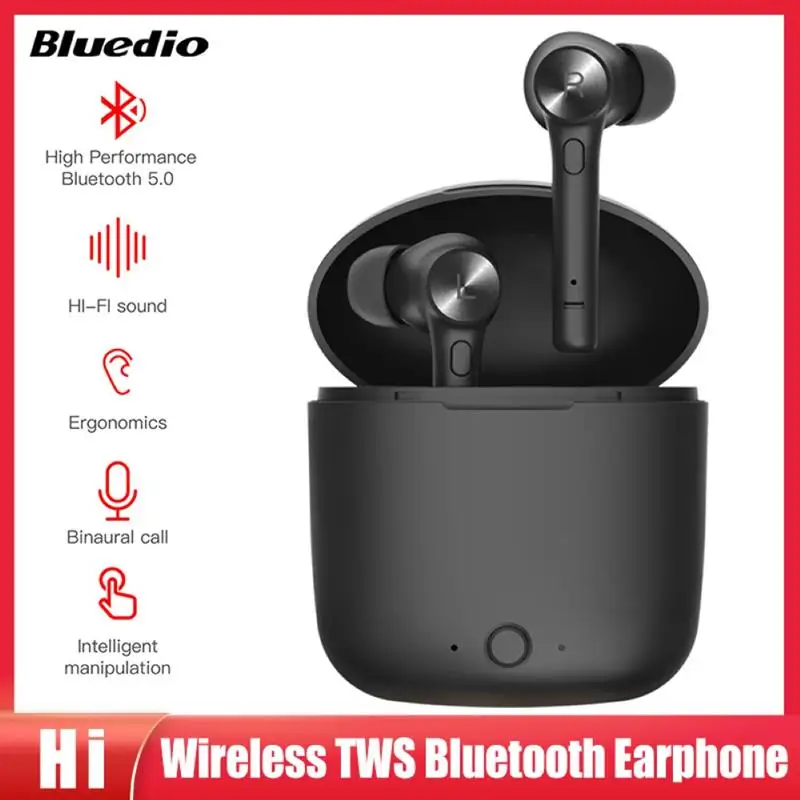 Наушники-вкладыши Bluedio HI, TWS, Bluetooth 5,0, с микрофоном