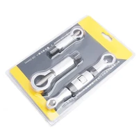 3pcs adjustable duty rust resistant damaged nut splitter remover rusty nut splitter spanner remove cutter tool steel wrench hex
