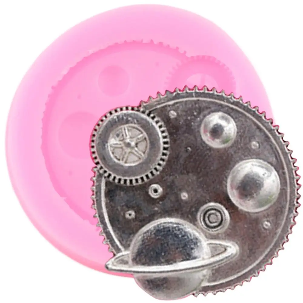 Силиконовые 3D формы в виде планеты шоколада помадки детские инструменты для