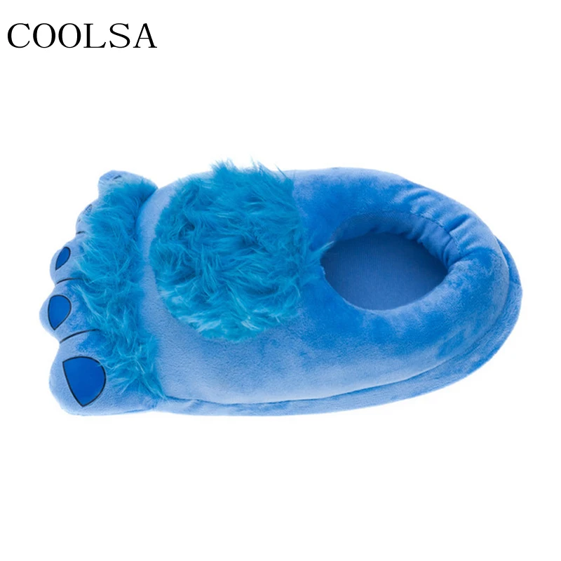 Мужские зимние хлопковые шлепанцы теплые меховые тапочки сланцы Симпатичные