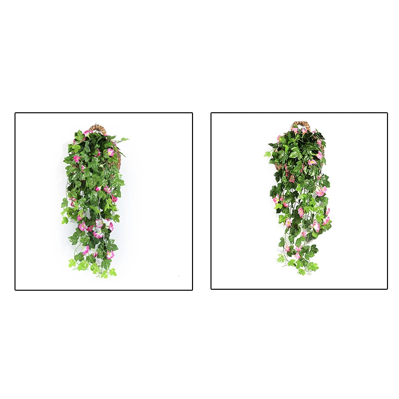 

Artificial Flower Garland Green Leaf Door Home Hanging Wall Window Decor