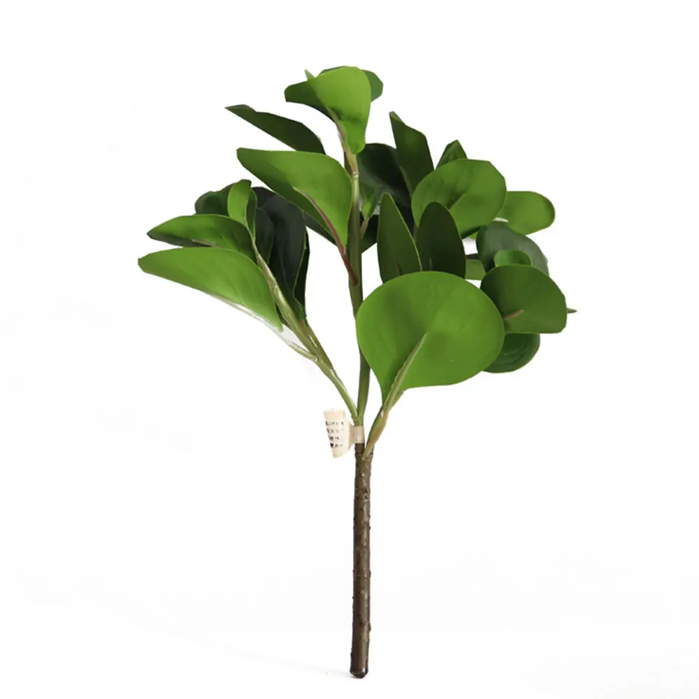 Искусственный цветок растение Зеленый лист композиция зеленое реквизит для