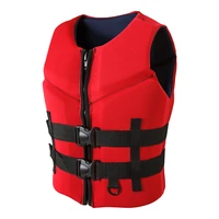 2021 new adult life vest neoprene men women water sports buoyancy jacket swimming vest boating surfing kayak drifting ski