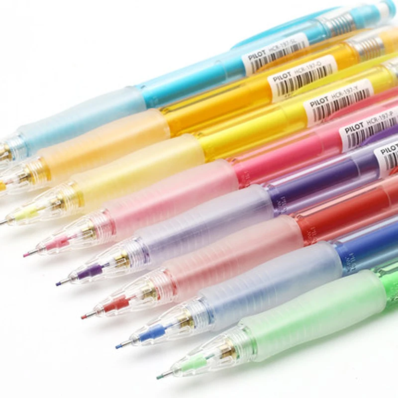 8 цветов/комплект карандаш пилот 0 7 мм шт.|mechanical pencil 0.7mm|mechanical pencilcolored mechanical |