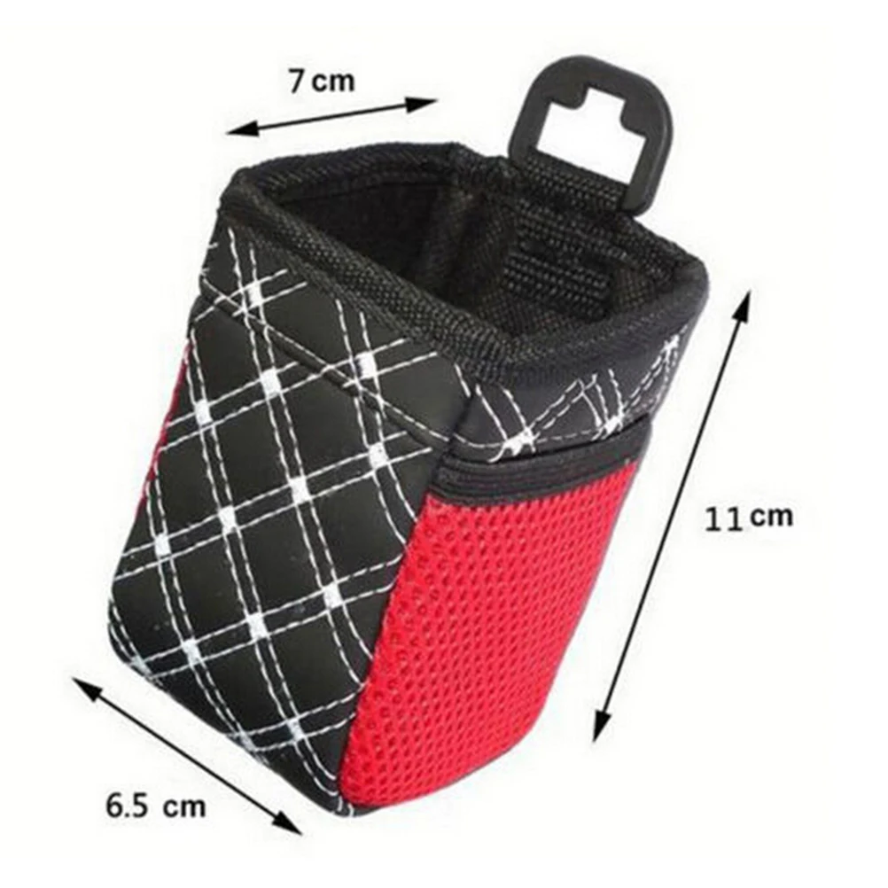 

Hot Sale Synthetic leather Auto Car Air Outlet Mobile Phone Pocket Storage Box Bag Drink Hanging Holder
