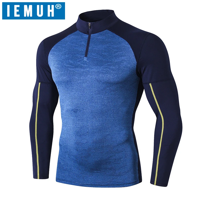 IEMUH 4 цвета Мужская зимняя теплая бархатная внутренняя одежда термобелье