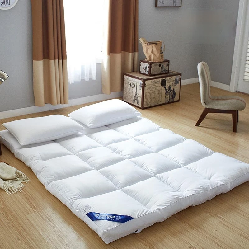 

Thick Foldable Velvet Mattress New Bedroom Tatami Mattress Household Double Bed Supplies Breathable Soft Sleeping Pad