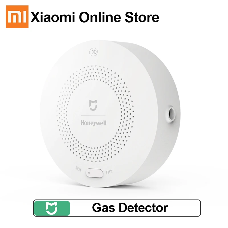 Датчик сигнализации Xiaomi Mijia Honeywell детектор газа работает с многофункциональным