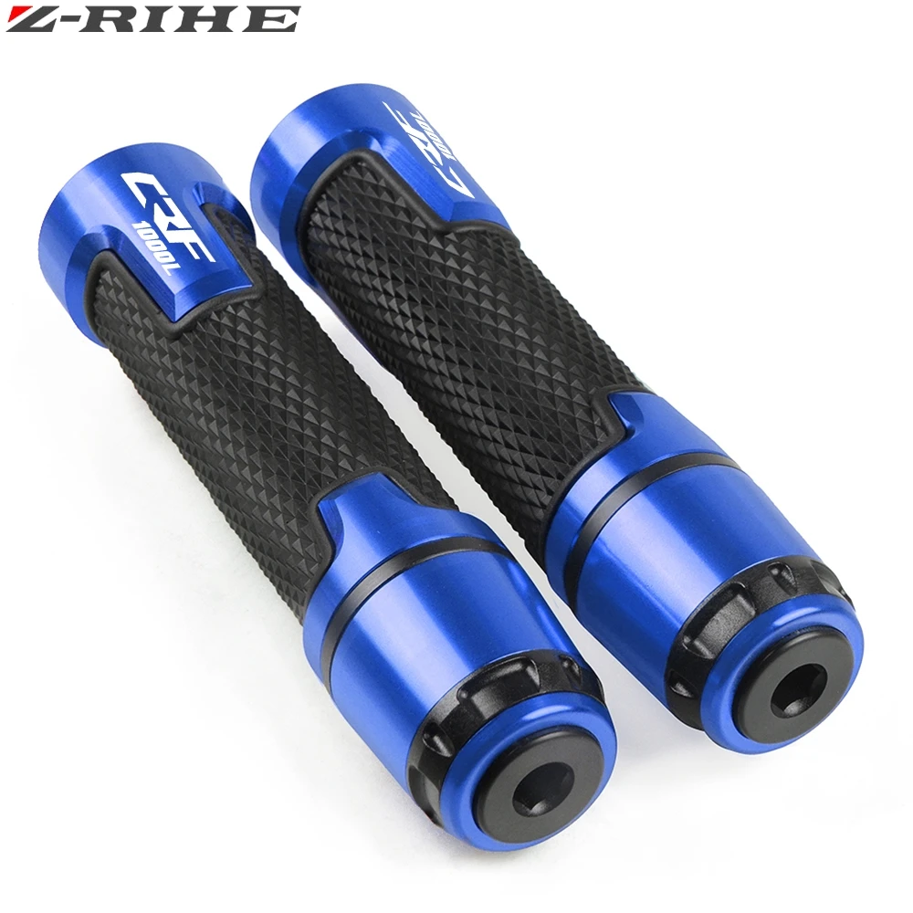 Ручки для мотоцикла с ЧПУ 7/8 дюйма 22 мм Нескользящие ручки руля скутера Honda CRF1000L CRF