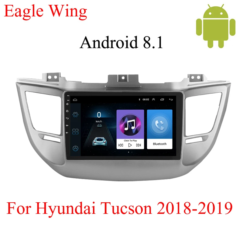 Android 8 1 автомобильный Радио мультимедийный плеер для Hyundai Tucson 2015 2018 dvd видео