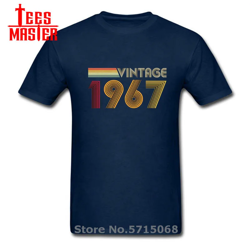 Пользовательские День благодарения Лучший подарок футболки 1967 в винтажном стиле