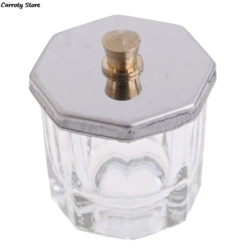 AACAR 1 шт. акриловая пудра жидкие чашки Хрустальное стекло чаша для тарелки с