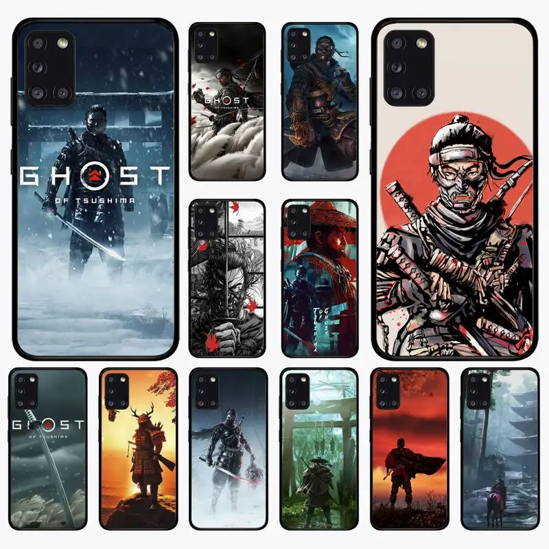 

Ghost of Tsushima Phone Case for Samsung A 51 30s 71 21s 10 70 31 52 12 30 40 32 11 20e 20s 01 02s 72 cover