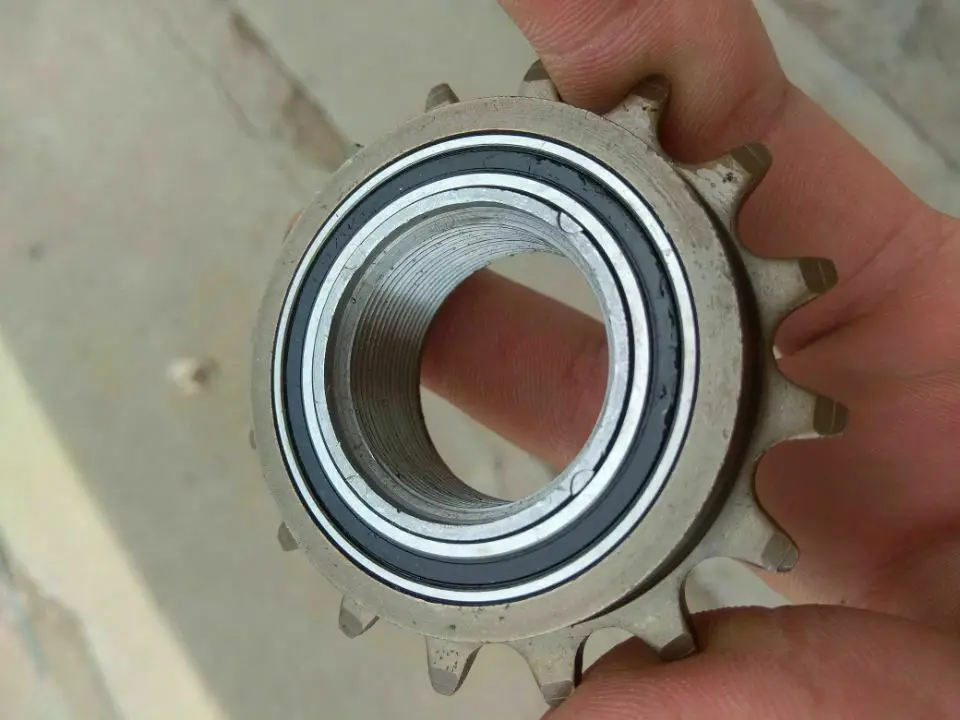 Герметичный подшипник метрический односкоростной 16T свободный круг для