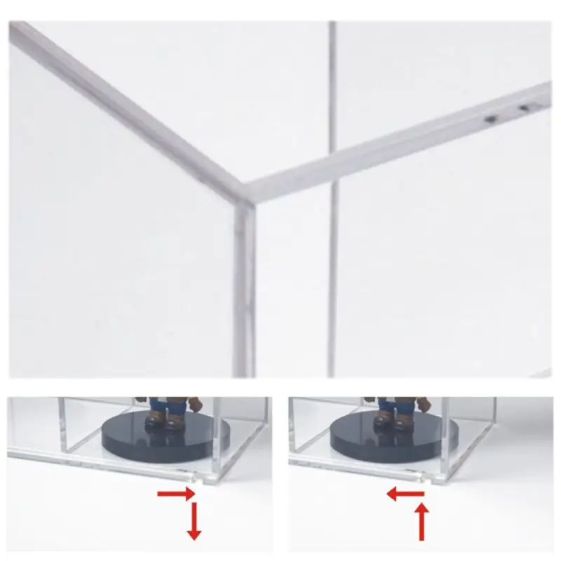 

12 Grids Clear Acrylic Model Toy Display Case Action Figures Dustproof Showcase