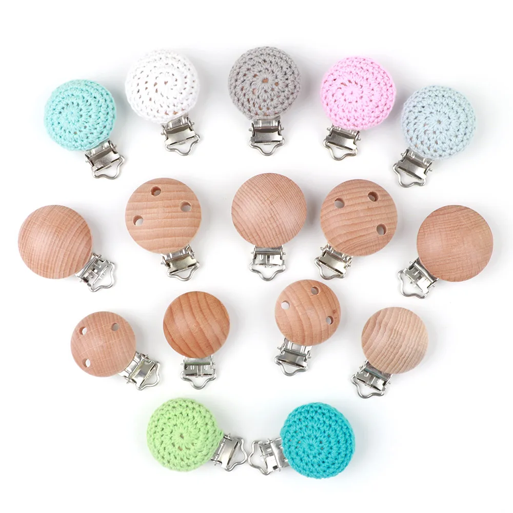 Силиконовые зажимы для пустышки ручной работы аксессуары вязания крючком 1 шт.