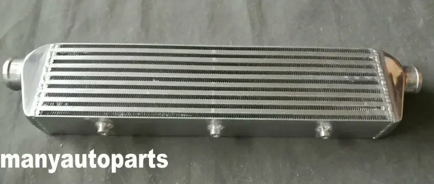 Новый алюминиевый интеркулер с передним креплением Delta Fin 450x140x50 мм 2 дюйма |
