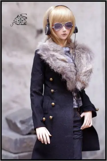 1/3 BJD кукла ветровка шерстяное пальто Одежда Аксессуары для BJD/SD ID72 сильный дядюшка, не включает в себя куклы, обувь, парик и другие E2677