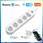 Умный удлинитель с поддержкой Wi-Fi, 4 евророзетками и 3 USB-портами
