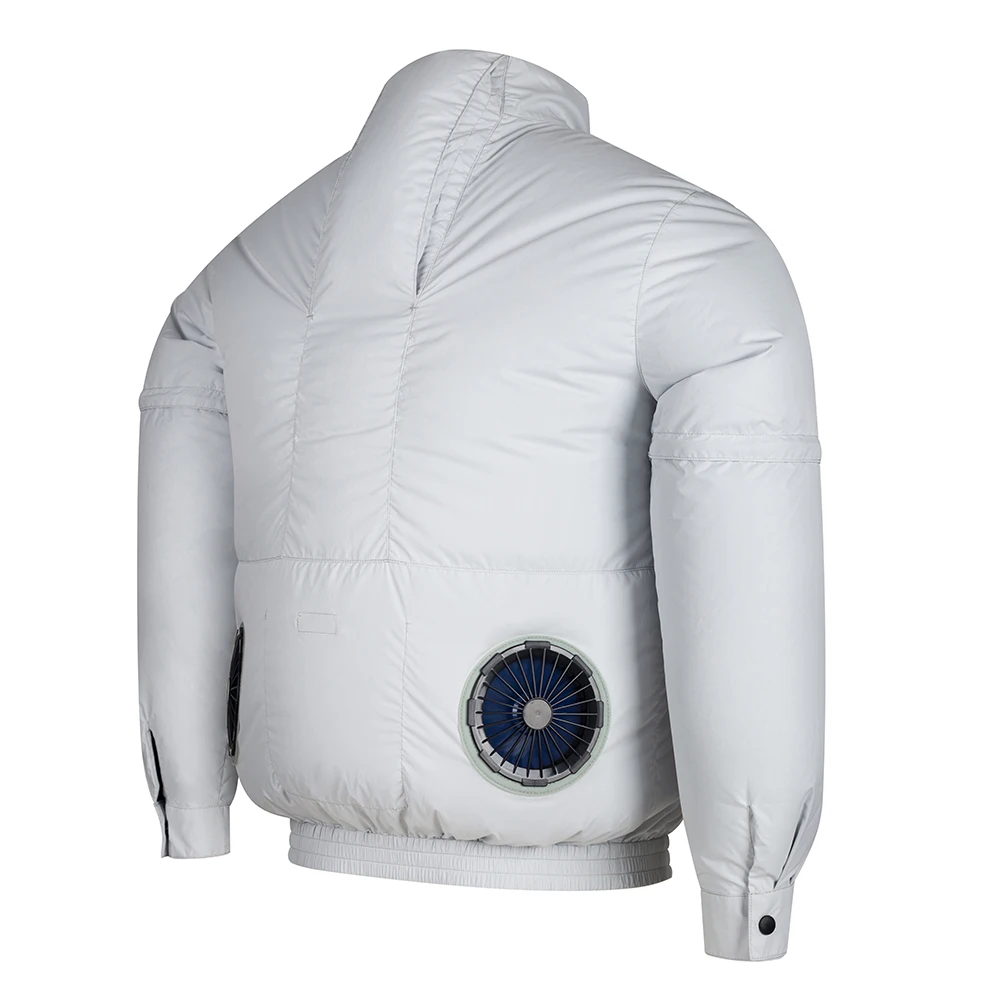 

Air Conditioning clothes Summer Cooling Fan Cool Down Welding Work Clothes waterproof jacket fishing Clothes Removable Sleeves