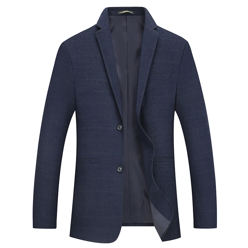 

big size 8XL 7XL Autumn winter business coat add fertilizer increased plus Size male casual suit jacket loose fat male jacket