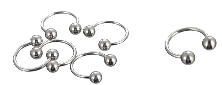 16/32 шт. Нержавеющая сталь ZirconLabret Сережка для пирсинга носа внутренний винт серьги-гвоздики с защитой от проколов; Привлекательные женские нос ювелирные изделия для пирсинга