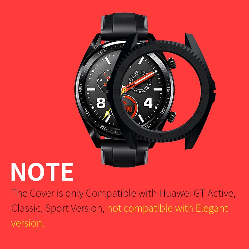Чехлы для huawei watch GT Active, классические спортивные Чехлы, прочная броня, цветная защитная оболочка из поликарбоната, умные аксессуары SIKAI