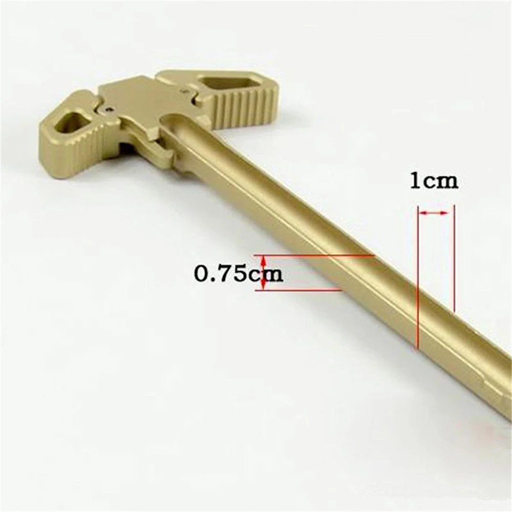

1Pc Aluminum Butterfly Pulping Machine Premium Handle Ambidextrous Handle AR Metal Tool Part Great Accessory For AR-15 M4 Handle
