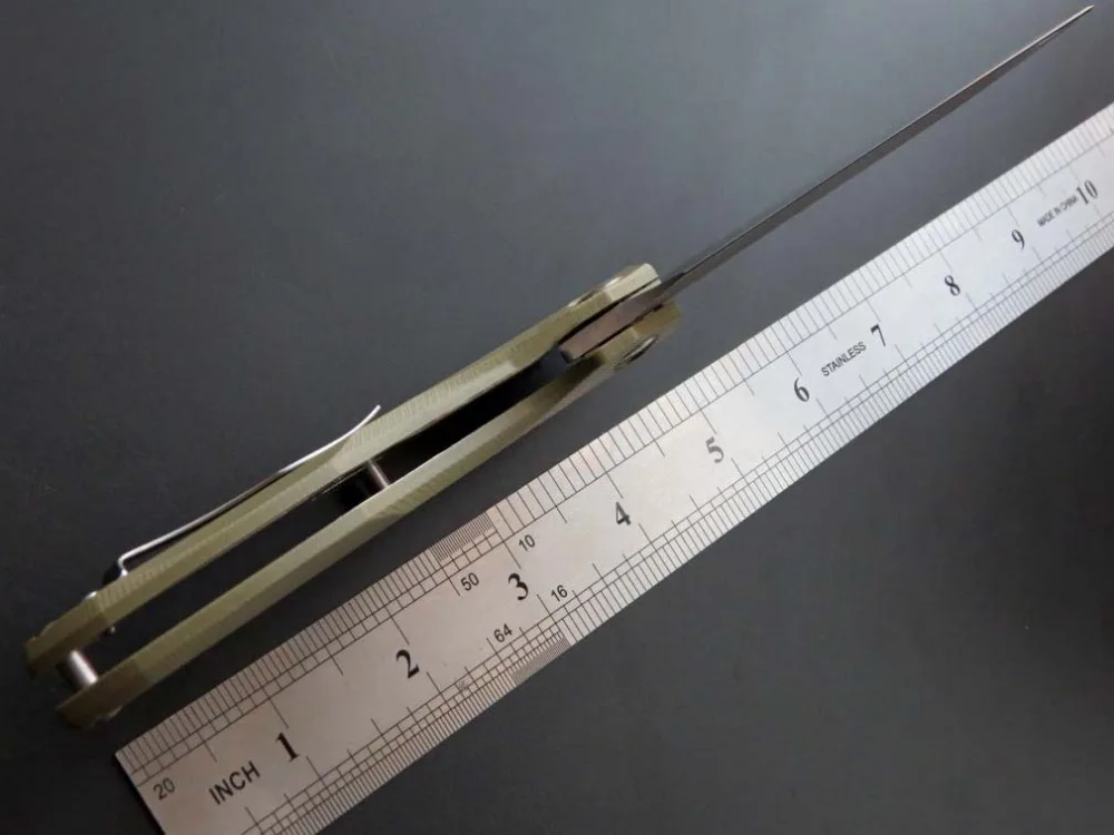 Складной нож EF226 лезвие D2 Ручка G10 шарикоподшипниковые кемпинговые ножи военный