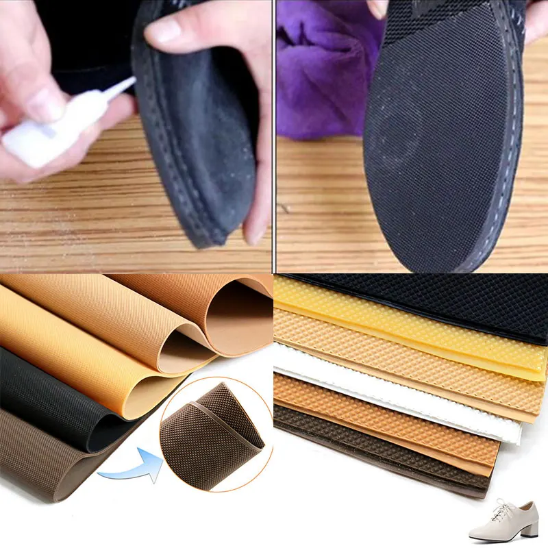 Sneakers Sole Protector for Men Women Shoes Anti-Slip Pad Self-Adhesive Stickers Insoles Repair Rubber Outsoles Patch Soles Pads