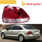 Левыйправый задний высококачественный задний фонарь для VW Polo Vento Sedan Saloon 2011 2012 2013 2014-2016 без лампочек задсветильник