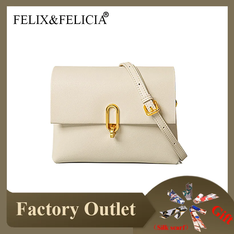 

FELIX&FELICIA Factory Brand Mini Shoulder Bags For Women Fashion 2021 High Quality Genuine Leather Ladies Retro Crossbody　Bag