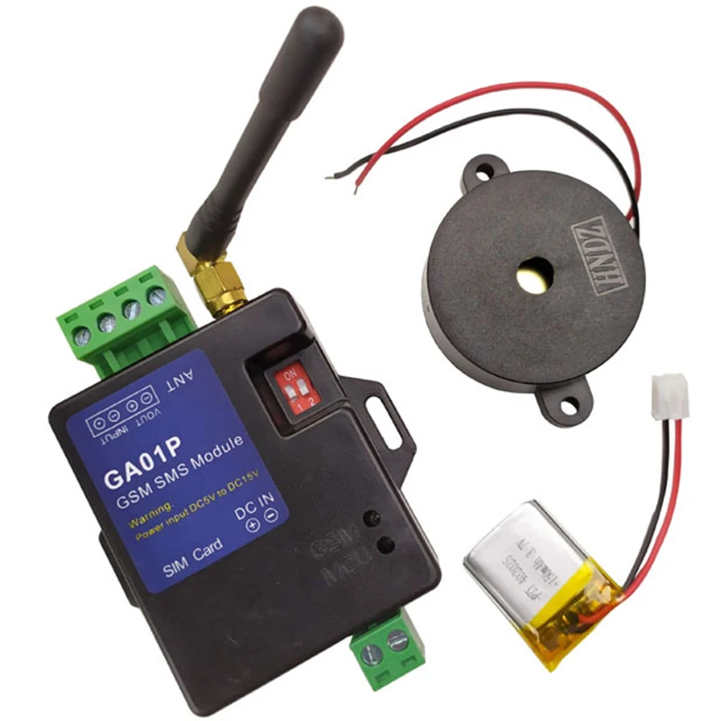 Система сигнализации MOOL GA01P Mini GSM с SMS уведомлениями аккумуляторная батарея для