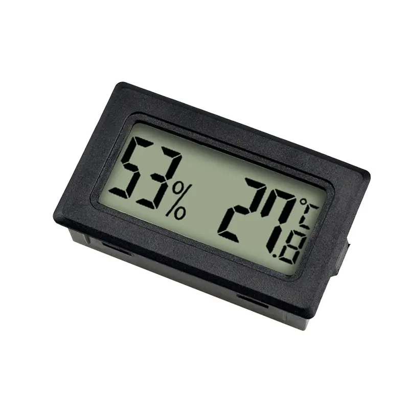 

Mini LCD digital indoor thermometer temperature sensor, with hygrometer hygrometer, used for pet box thermohygrometer 1pc