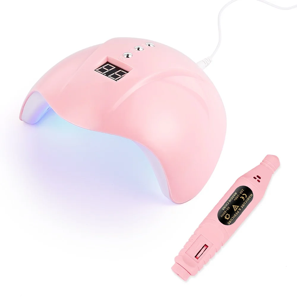 24 Вт Профессиональный USB Сушилка для ногтей УФ лампа 18 светодиодов сушилка