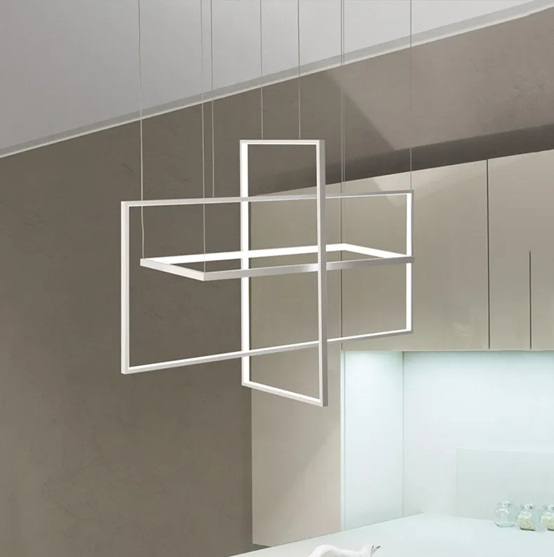 Креативное искусство Геометрическая люстра современный минималистичный