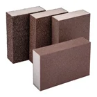 Многоразовая шлифовальная губка-блок, шлифовальный блок, полировка дерева, мебели, нефрита, Wenwan, шлифовальная бумага для шлифовки металла