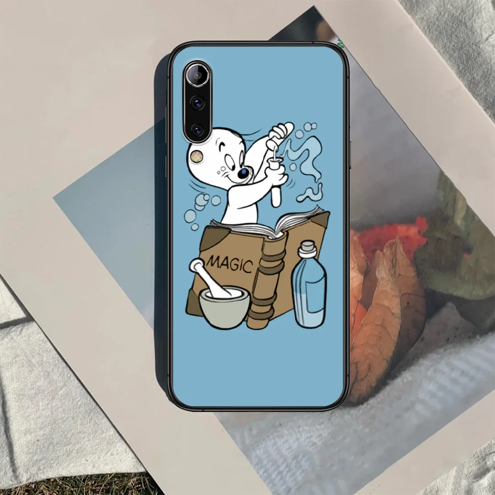 

Casper Cartoons Phone case For Xiaomi Mi note 10 A3 9 MAX 3 A2 8 9 Lite Pro ultra black Hoesjes Soft Cell Pretty Shell Luxury